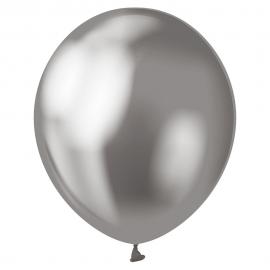 Latexballonger Chrome Grafit Platinum