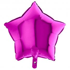 Folieballong Stjärna Lila
