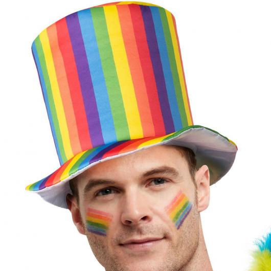 Pride Regnbåge Randig Hatt