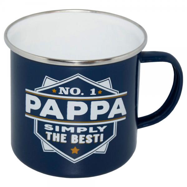 No 1 Pappa Retro Mugg