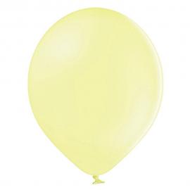 Små Pastell Ljusgula Latexballonger 100-pack