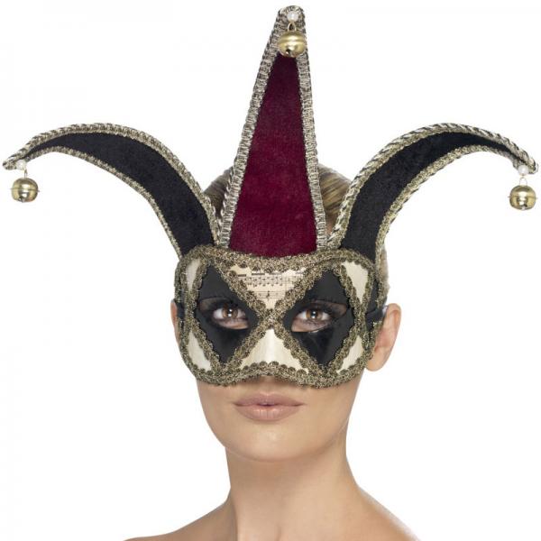 Venetiansk Mask Harley Quinn
