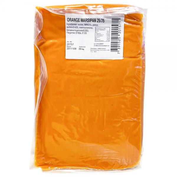 Marsipan Orange 2,5 kg