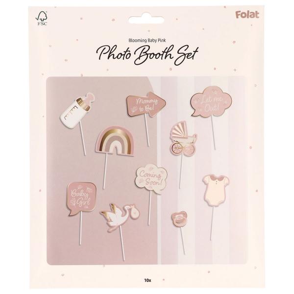 Baby Girl Fotoprops 10-pack