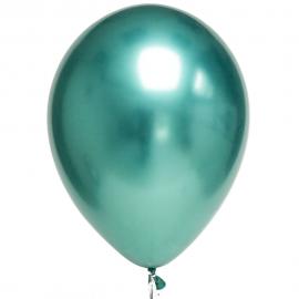 Chrome Ballonger Grön 100-pack