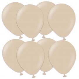 Premium Små Latexballonger Hazelnut 100-Pack