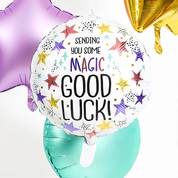 Folieballong Magic Good Luck