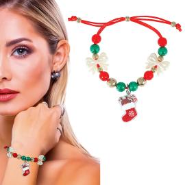 Jularmband Julstrumpa