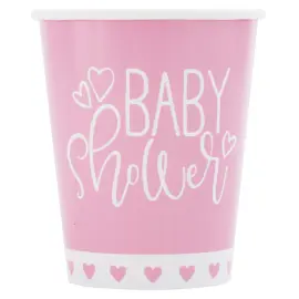 Baby Shower Muggar Ljusrosa