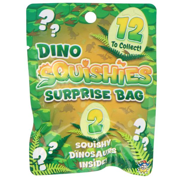 Squishy Dinosaurier Samlarleksaker 2-pack