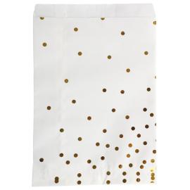 Kalasp&aring;sar med Guldprickar 8-pack