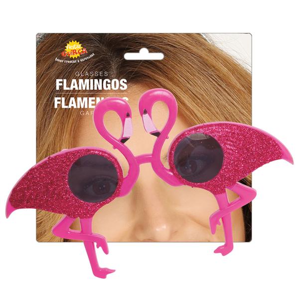 Glasögon Glittrande Flamingor
