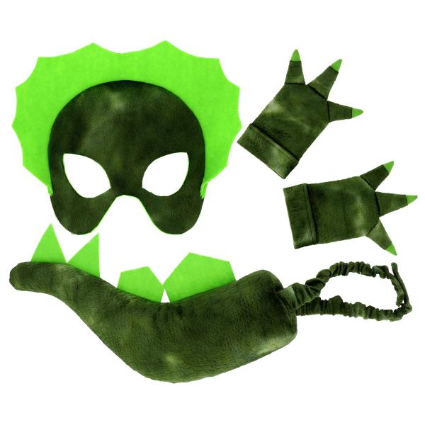 Maskeradset Dinosaurie Barn