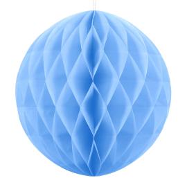 Hängande Honeycomb Ljusblå 40 cm