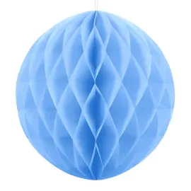 Hängande Honeycomb Ljusblå 40 cm