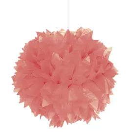 Neon Pom Poms Salmon
