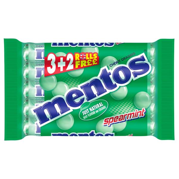 Mentos Spearmint 5-pack