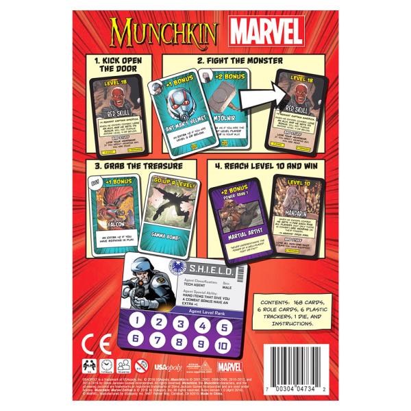 Munchkin Spel Marvel