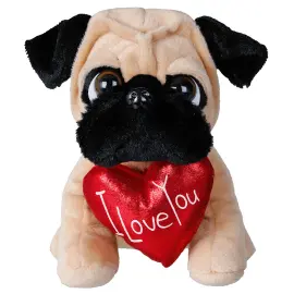Mops I Love You Gosedjur
