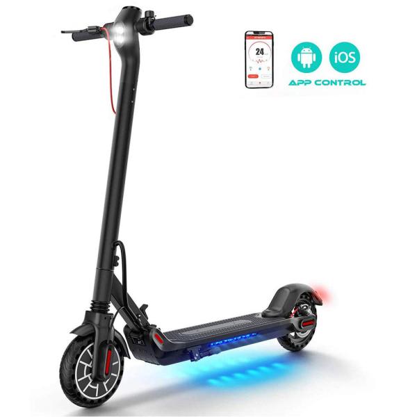 Elsparkcykel med LED