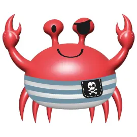 Folieballong Piratkrabba 90 x 74 cm