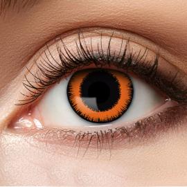 F&auml;rgade Crazy Linser Orange och Svart