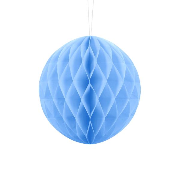 Hängande Honeycomb Ljusblå 20 cm