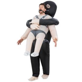Uppbl&aring;sbar Carry Me Kidnappare Maskeraddr&auml;kt