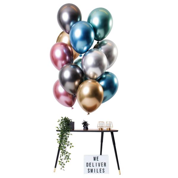 Chrome Mirror Ballonger Treasures Mix