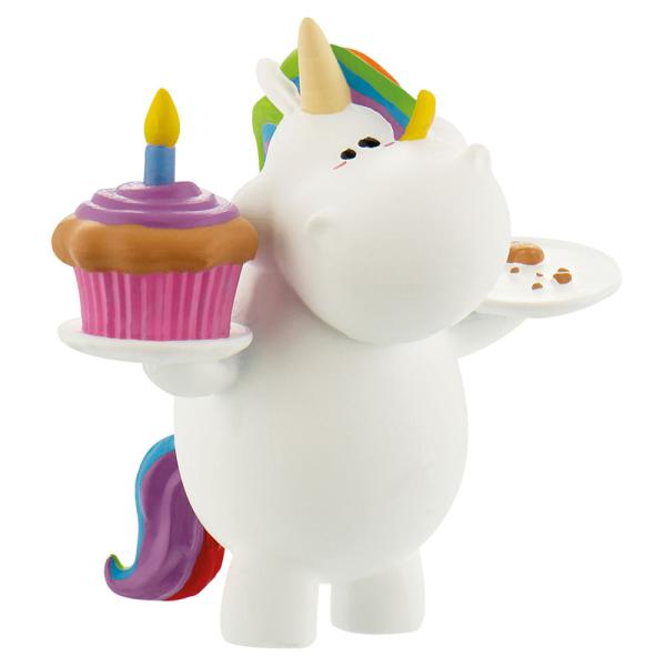 Chubby Unicorn Tårtdekoration