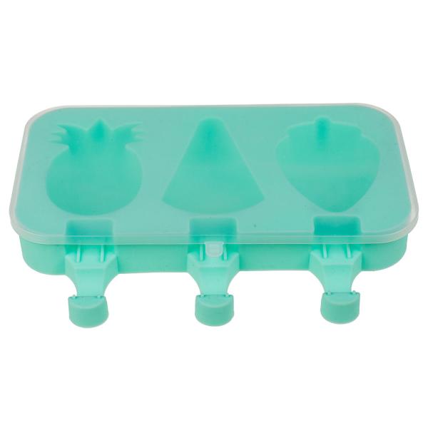 Isglassform Silikon Frukter