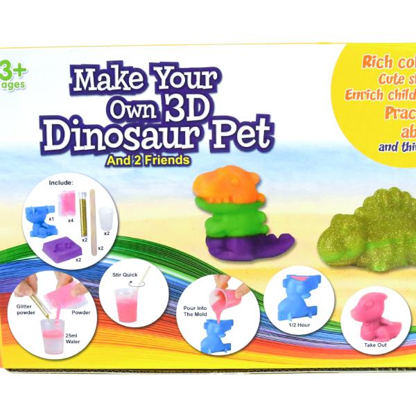 Gör Dina Egna Dinosaurier Pyssel Set