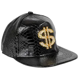 Keps Dollartecken Svart