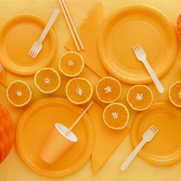 Bordsduk Ljusorange 183 x 137 cm