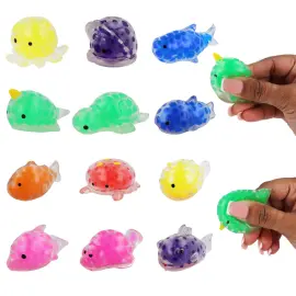 Squishy Havsdjur Leksak med P&auml;rlor 5 cm