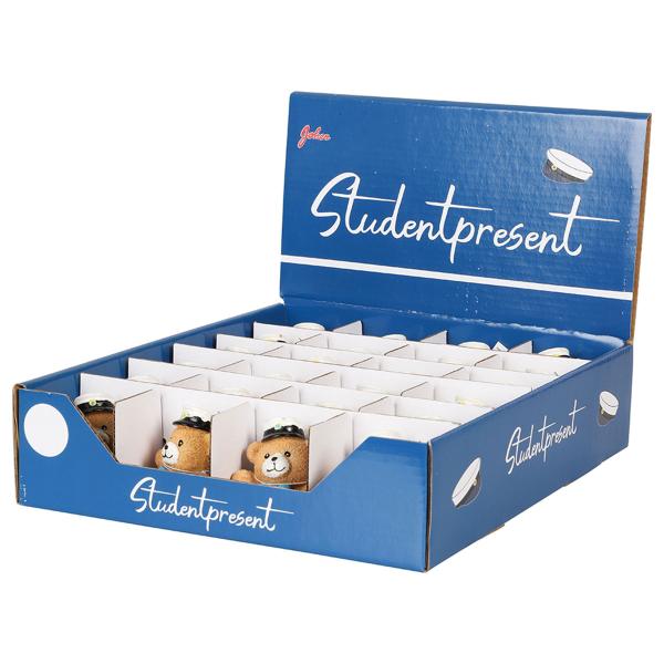 Studentdekoration Björn 5 x 6 cm
