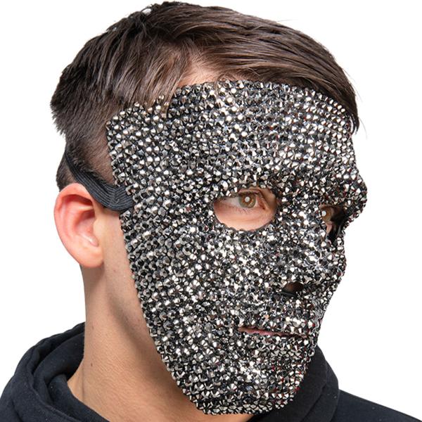 Statymask med Strass
