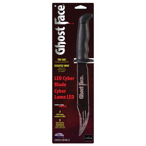 Ghostface Kniv med LED