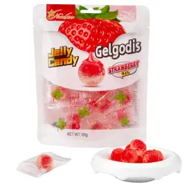 Gel&eacute;godis Jordgubb 68g