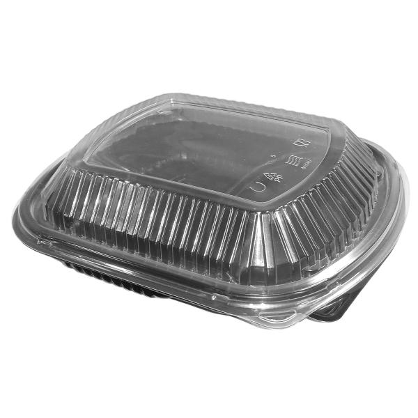 Engångslåda med Lock & 2 Fack 50-pack