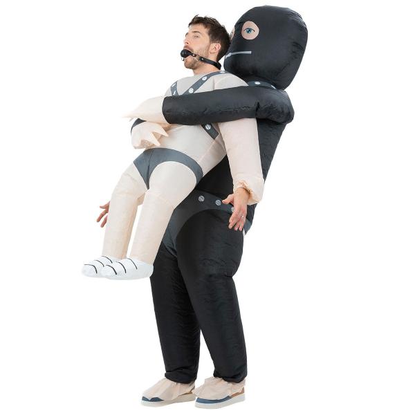 Uppblåsbar Carry Me Kidnappare Maskeraddräkt