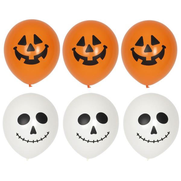 Halloween Ballonger 6-pack