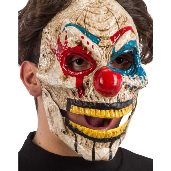 Clown Mask med Rörlig Käke