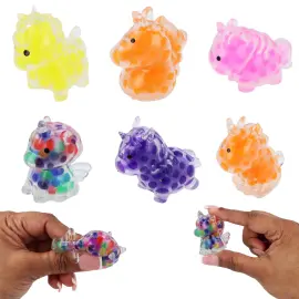 Squishy Enh&ouml;rning Leksak med P&auml;rlor 5 cm