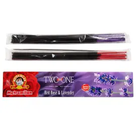 R&ouml;kelsepinnar R&ouml;d Ros & Lavendel 20-pack