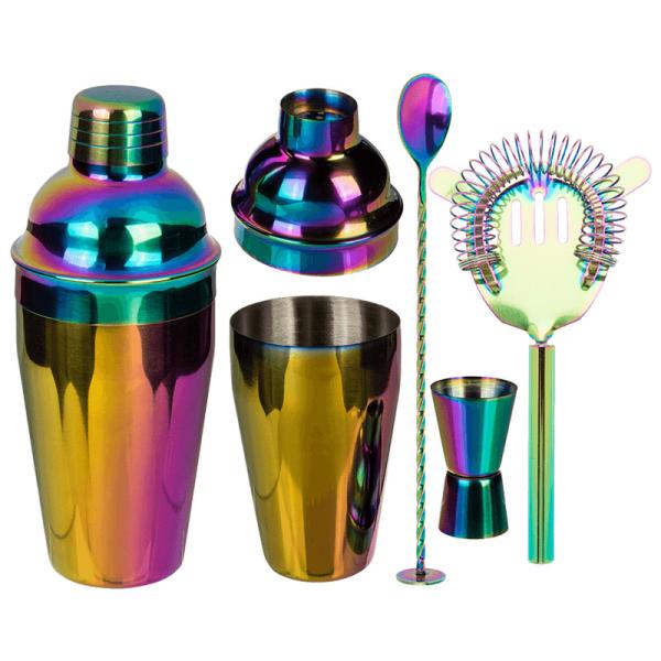 Cocktail Set Regnbågsfärgat