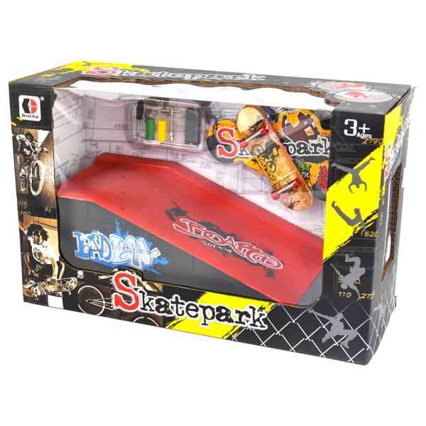 Skatepark Fingerboard Ramp Badboy Set