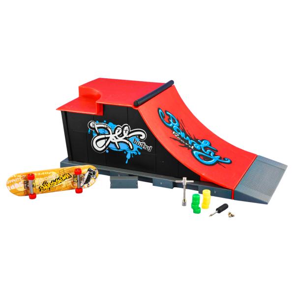 Skatepark Fingerboard Ramp Dee Set