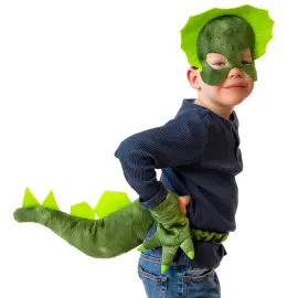 Maskeradset Dinosaurie Barn