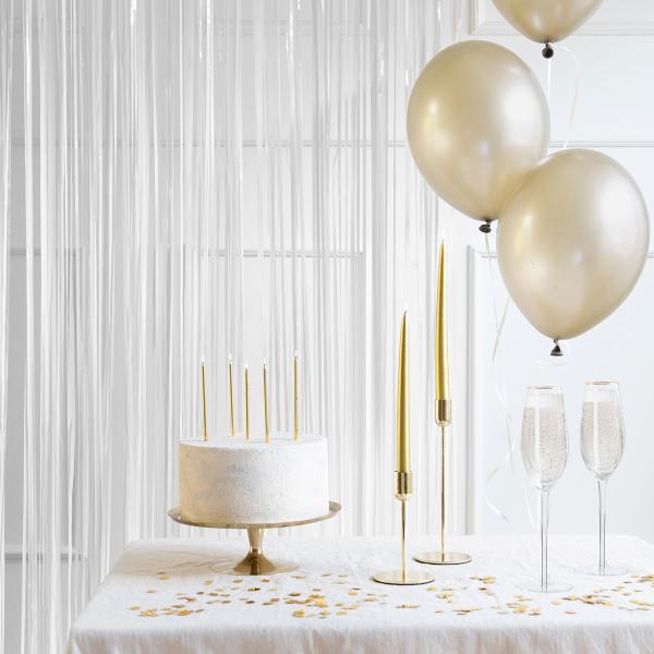 Party Draperi Vit 100 x 200 cm